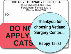 Custom label solutions for the veterinary industry Custom label solutions for the veterinary industry